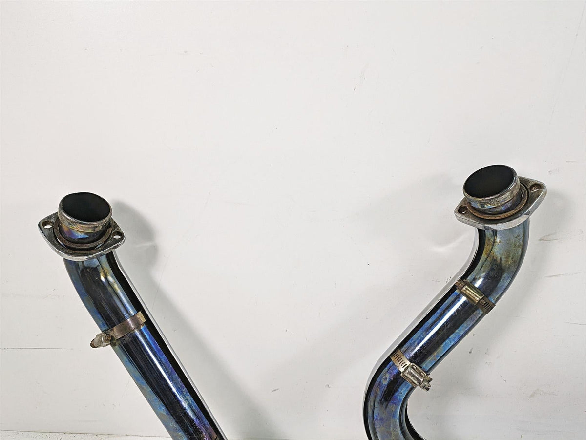 Harley Davison Softail Oem 2 into 1 Exhaust Pipe System Kit -NO O2 Ports 65120-97 {{ shop.shopifyCountryName }} - Mototech271