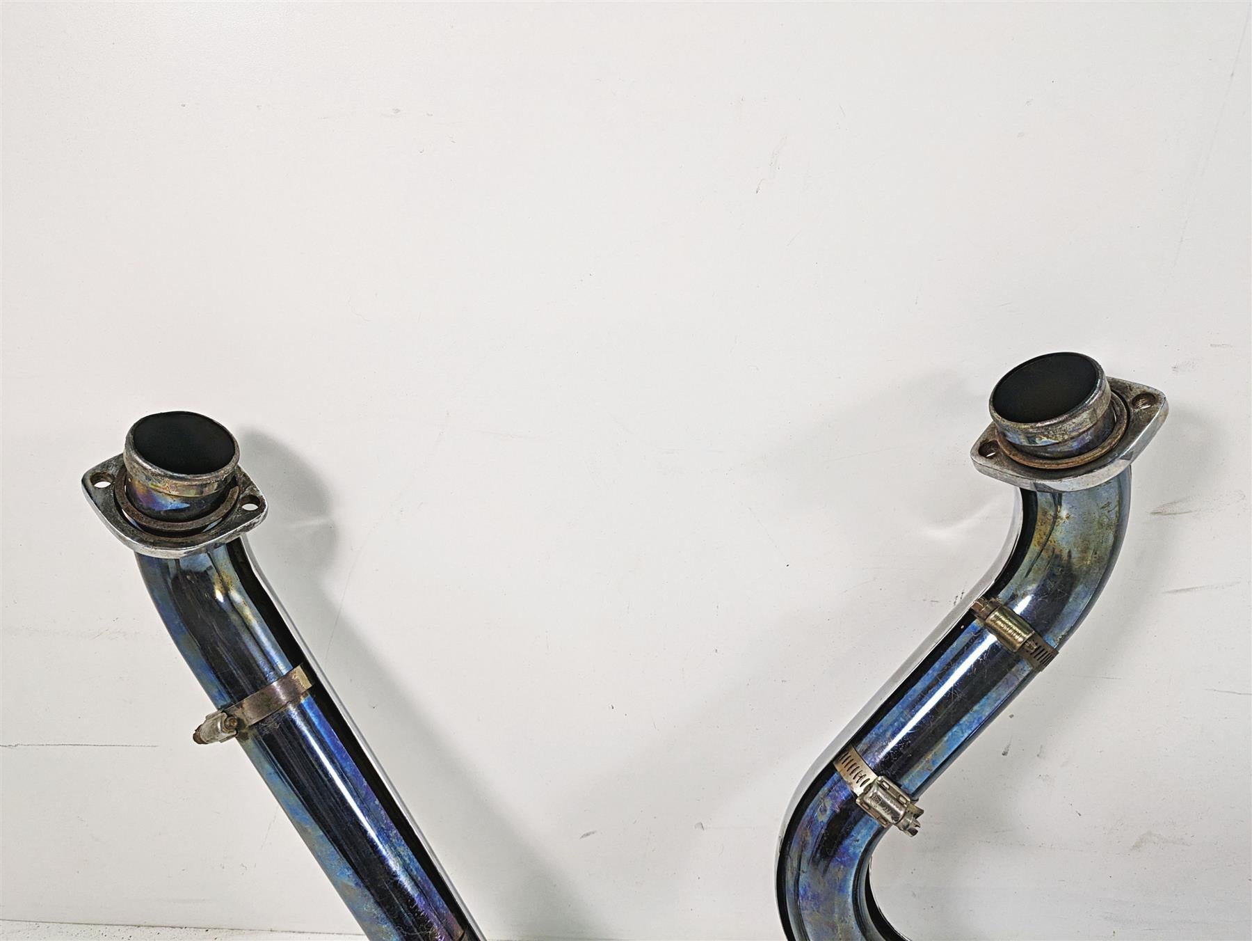 Harley Davison Softail Oem 2 into 1 Exhaust Pipe System Kit -NO O2 Ports 65120-97 {{ shop.shopifyCountryName }} - Mototech271