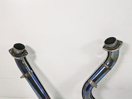 Harley Davison Softail Oem 2 into 1 Exhaust Pipe System Kit -NO O2 Ports 65120-97 {{ shop.shopifyCountryName }} - Mototech271