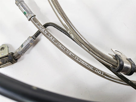 2022 Polaris RZR Turbo R Ultimate Flexible Rear Brake Line Set 1913980 1913981-Mototech271