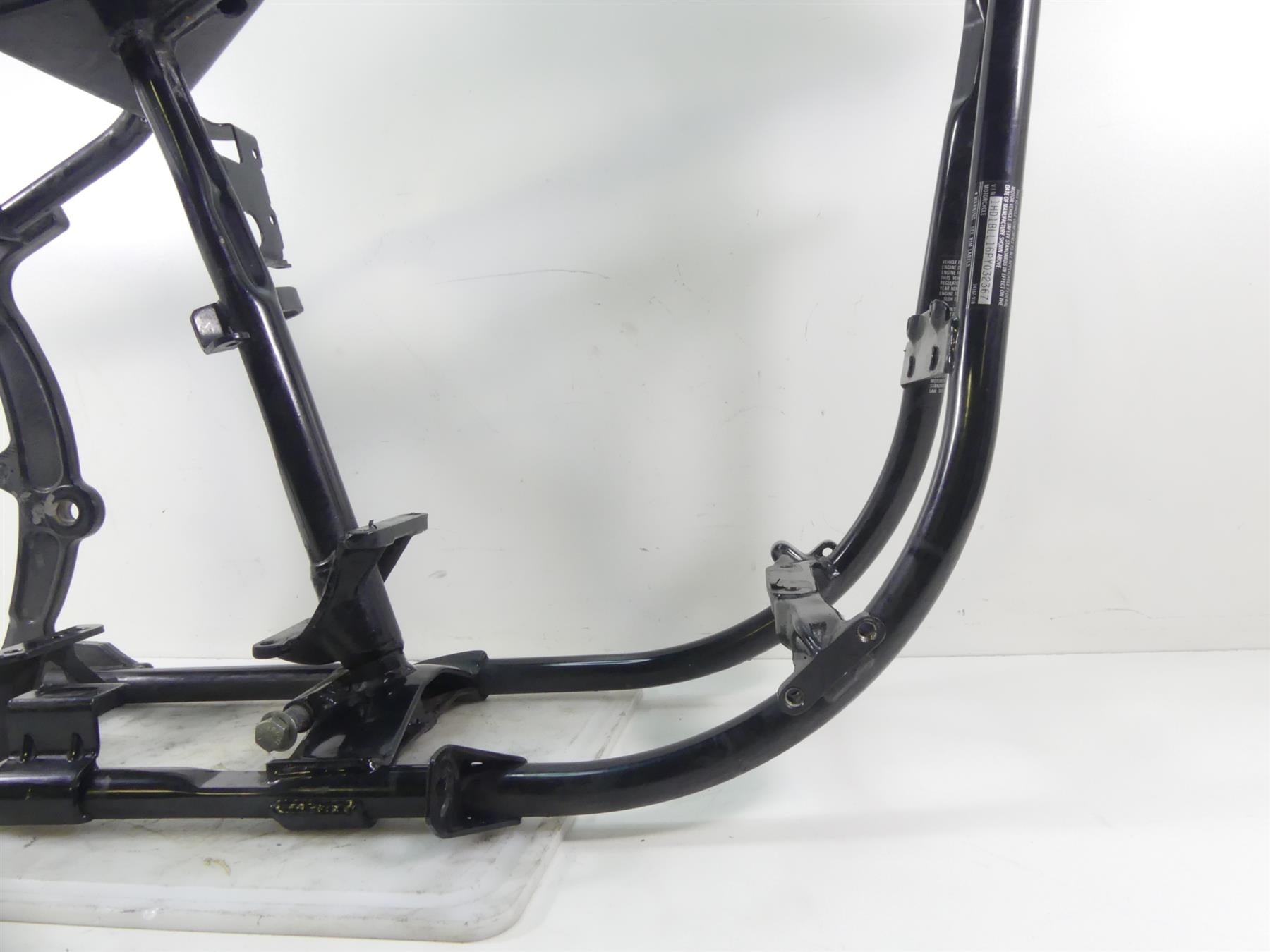1993 Harley FXSTS Softail Springer Straight Main Frame Chassis - Slvg 47008-92B {{ shop.shopifyCountryName }} - Mototech271
