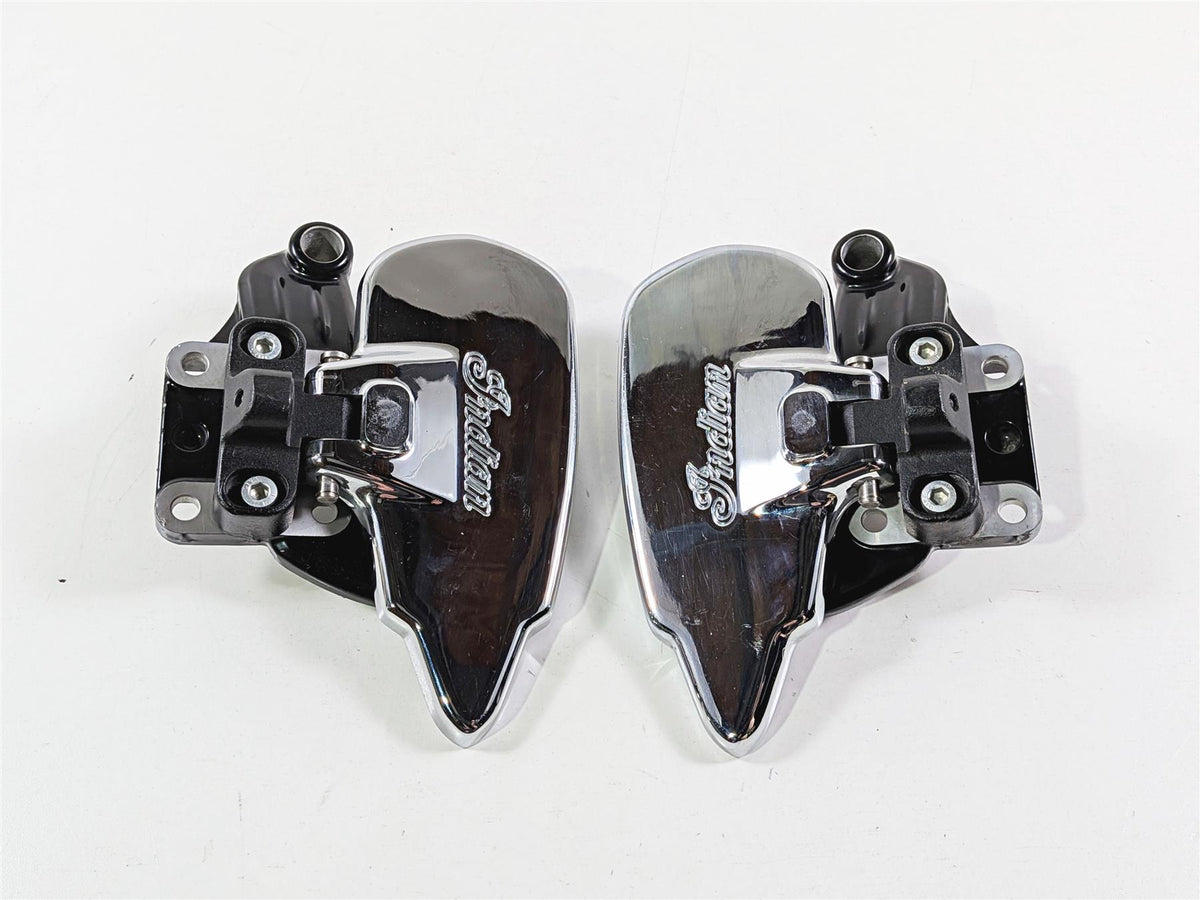 2015 Indian Chieftain Rear Passenger Floor Board & Mount Set 1020122 1020121-Mototech271