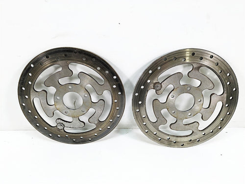 2011 Harley Touring FLTRU Road Glide Brembo Front Brake Rotor Disc Set 41808-08A | Mototech271