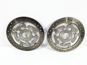 2011 Harley Touring FLTRU Road Glide Brembo Front Brake Rotor Disc Set 41808-08A | Mototech271