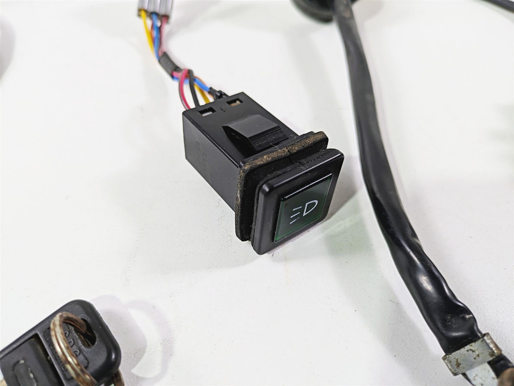2010 Kawasaki 610 4x4 Mule Light Ignition Switch + Key & 12V Outlet 13151-0003 {{ shop.shopifyCountryName }} - Mototech271