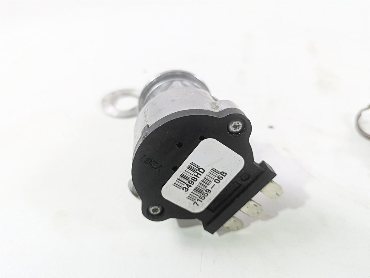 2008 Harley FXDL Dyna Low Rider 105TH Ignition Switch Fork Lock Key 71559-06B {{ shop.shopifyCountryName }} - Mototech271