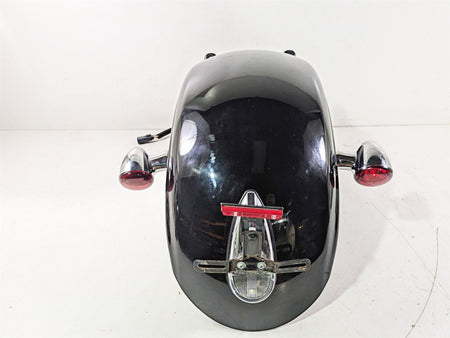 2009 Harley FXCWC Softail Rocker Rear Fender Vivid Black - Read 60132-08A {{ shop.shopifyCountryName }} - Mototech271