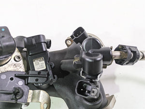 2008 Harley FXDL Dyna Low Rider 105TH Throttle Body Fuel Injectors 27708-06B