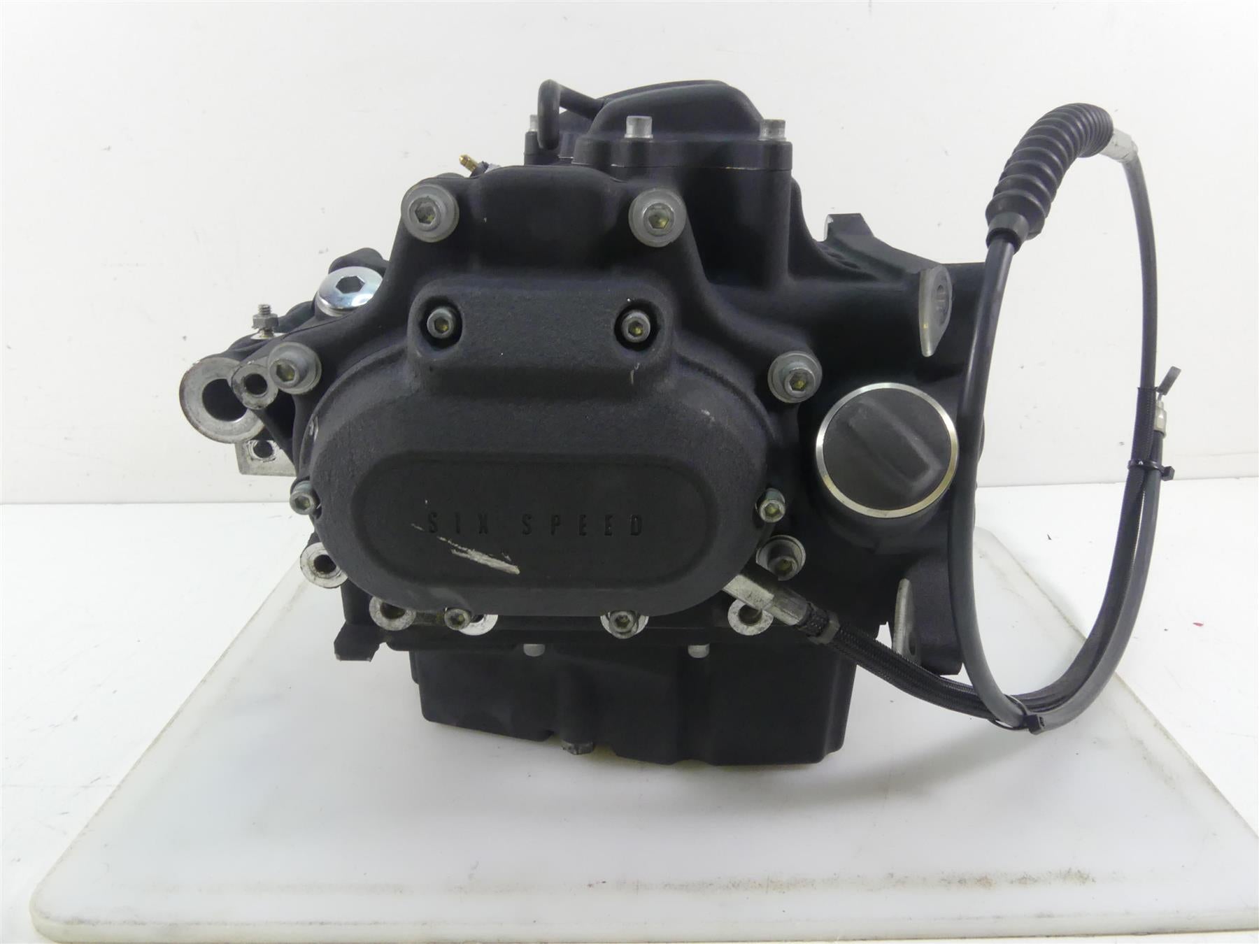2015 Harley FXDF Dyna Fat Bob 6-Speed Transmission Tranny Gear Box 33083-10A {{ shop.shopifyCountryName }} - Mototech271