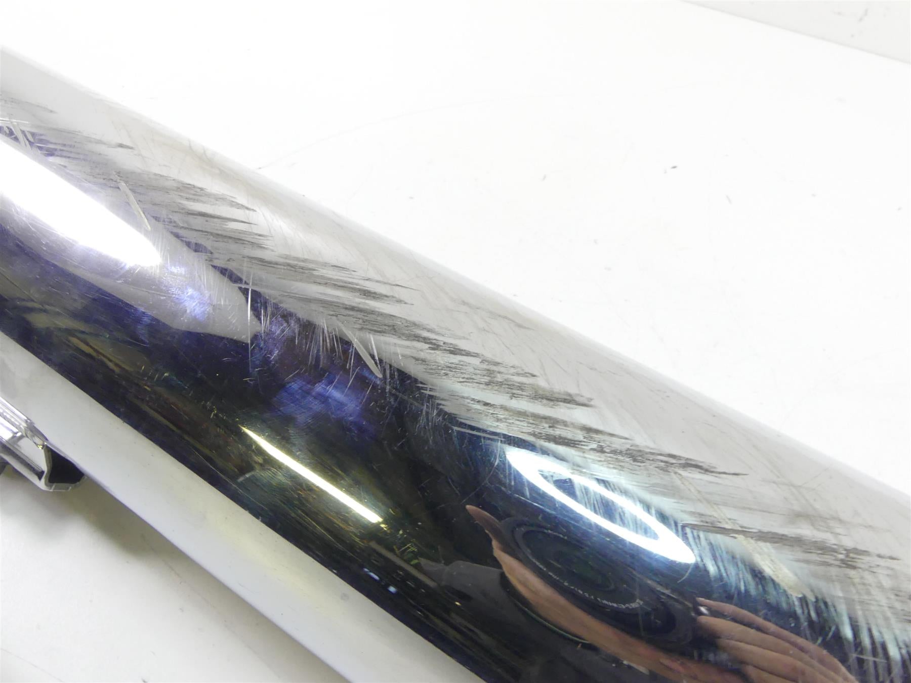 2005 Harley Touring FLHRSI Road King Rinehart Racing Left Muffler 4" 100-0202C {{ shop.shopifyCountryName }} - Mototech271