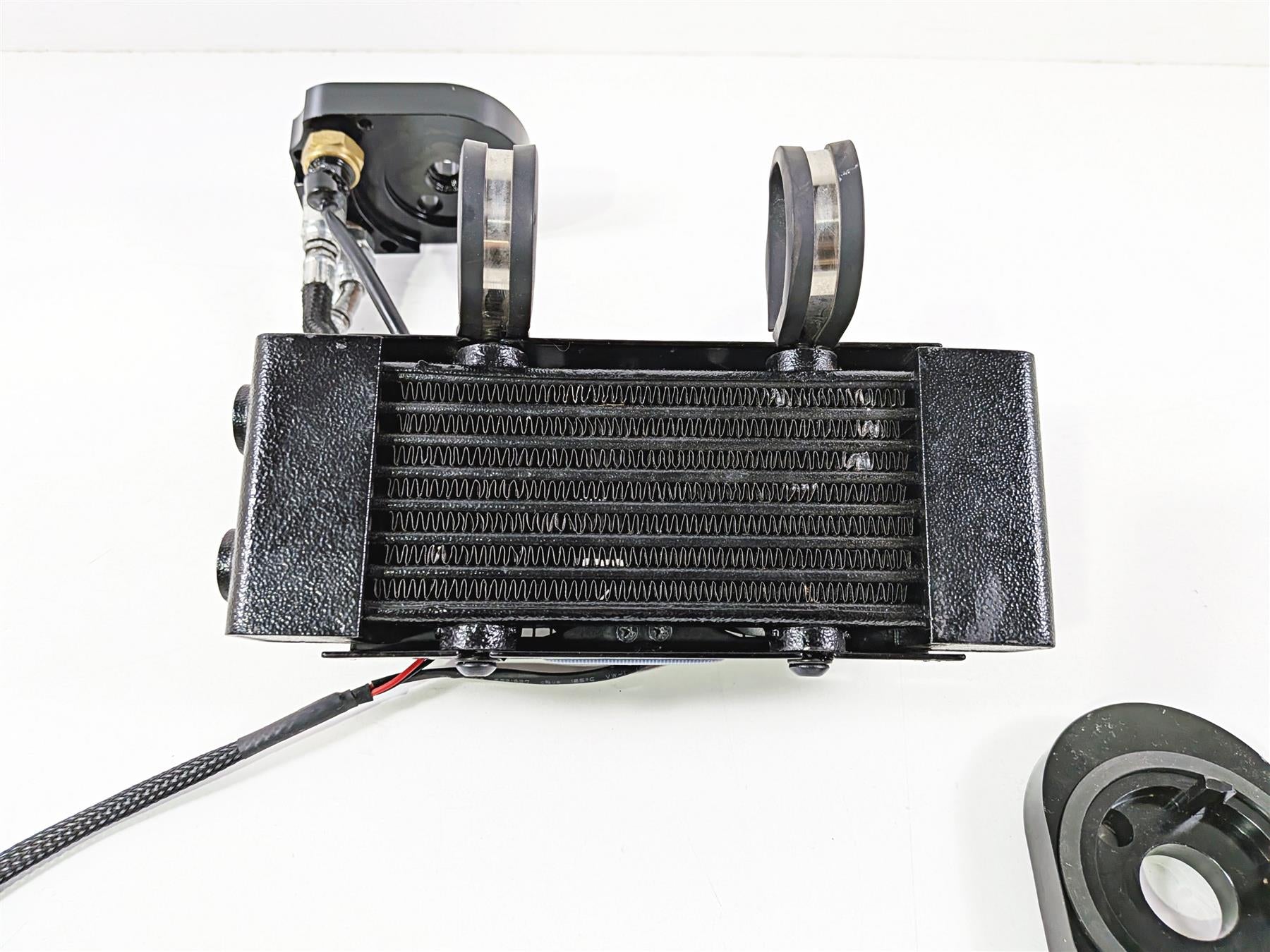 2014 Harley Touring FLHTK Electra Glide Ultracool Oil Cooler & Fan Set-Mototech271
