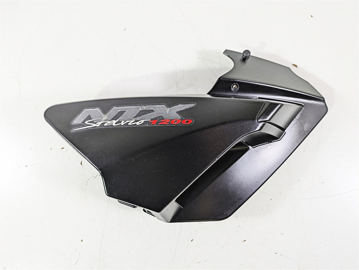 2016 Moto Guzzi Stelvio 1200 8V NTX Right Under Fuel Tank Side Cover Set 897639 {{ shop.shopifyCountryName }} - Mototech271