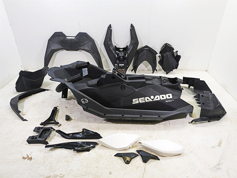 2016 Sea-Doo Spark 900 Body Plastic Black Cover Fairing Cowl Set 291004303 {{ shop.shopifyCountryName }} - Mototech271
