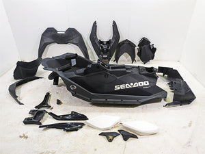 2016 Sea-Doo Spark 900 Body Plastic Black Cover Fairing Cowl Set 291004303 | Mototech271