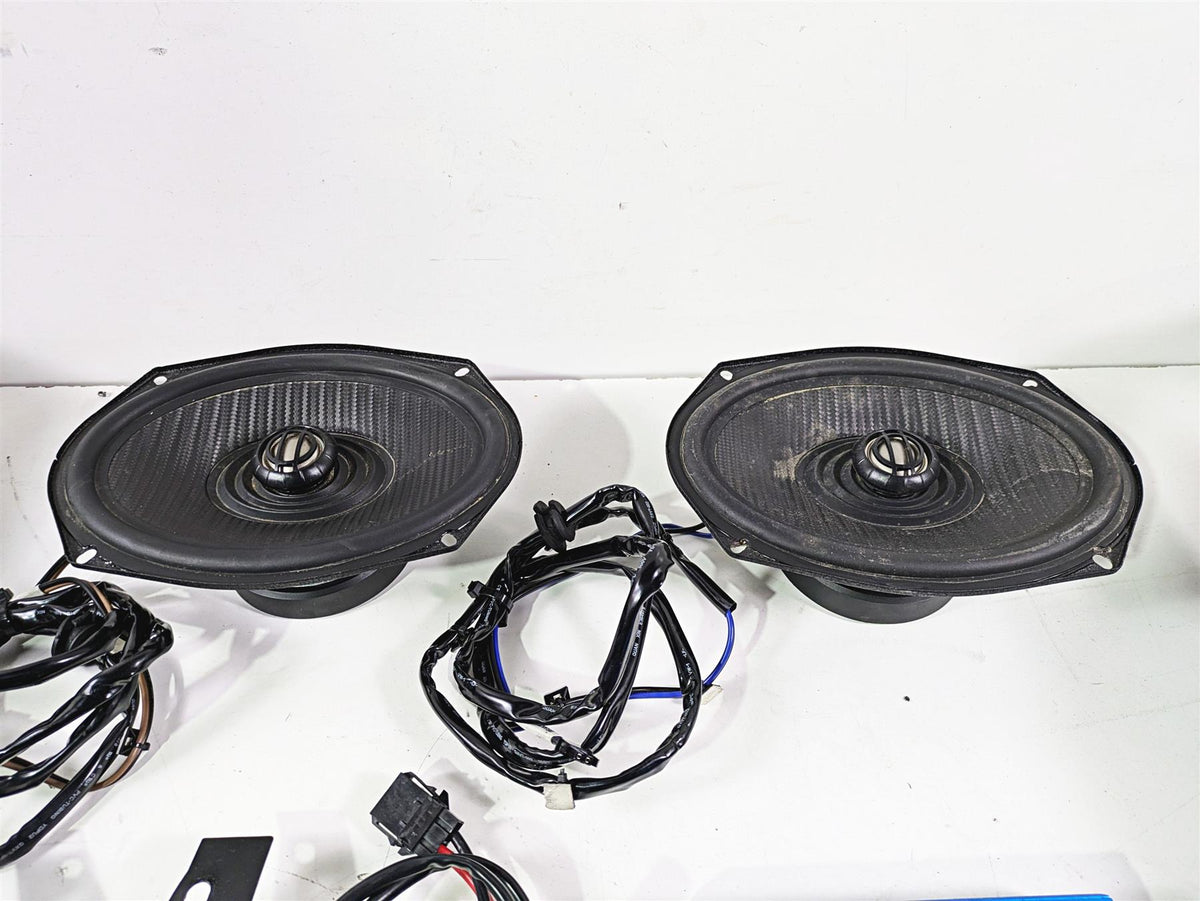 2014 -UP Harley Touring Hogtunes Rear Speaker Amp & Saddle Bag Lid Set REV225 692-XL {{ shop.shopifyCountryName }} - Mototech271