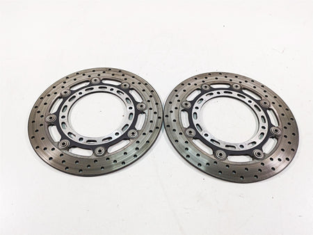 2002 Yamaha FZ1 FZS1000 Fazer Front Brake Rotor Disc Set 5JJ-2581T-10-00 {{ shop.shopifyCountryName }} - Mototech271