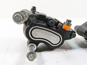 2015 Harley FXDL Dyna Low Rider Front Brake Caliper Set 41300001 41300002