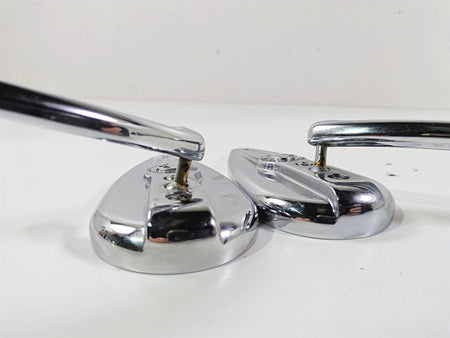 2007 Harley Sportster XL1200 C Willie G Skull Teardrop Mirrors 91315-04 {{ shop.shopifyCountryName }} - Mototech271