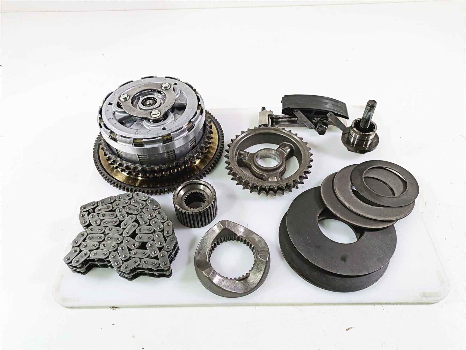 2017 Harley Touring FLHTKSE CVO E-Glide Primary Drive Clutch Kit - 20k 37000377 {{ shop.shopifyCountryName }} - Mototech271