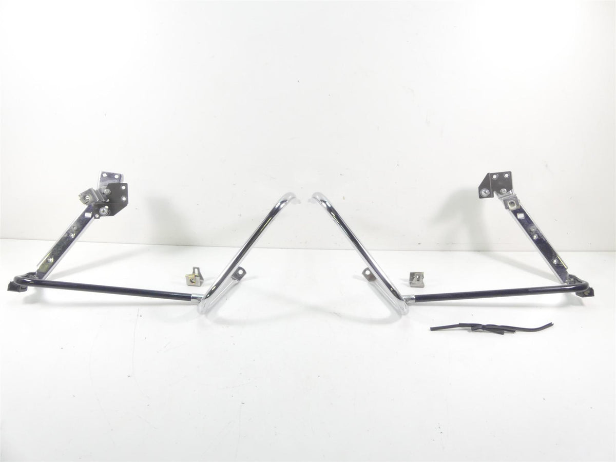 2002 Harley Touring FLHRCI Road King Chrome Saddlebag Guards 49201-97 49205-97 {{ shop.shopifyCountryName }} - Mototech271