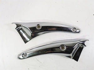 2006 Triumph Rocket 3 Rear Fender Chrome Braces Struts Covers T2306014 T2306024 | Mototech271