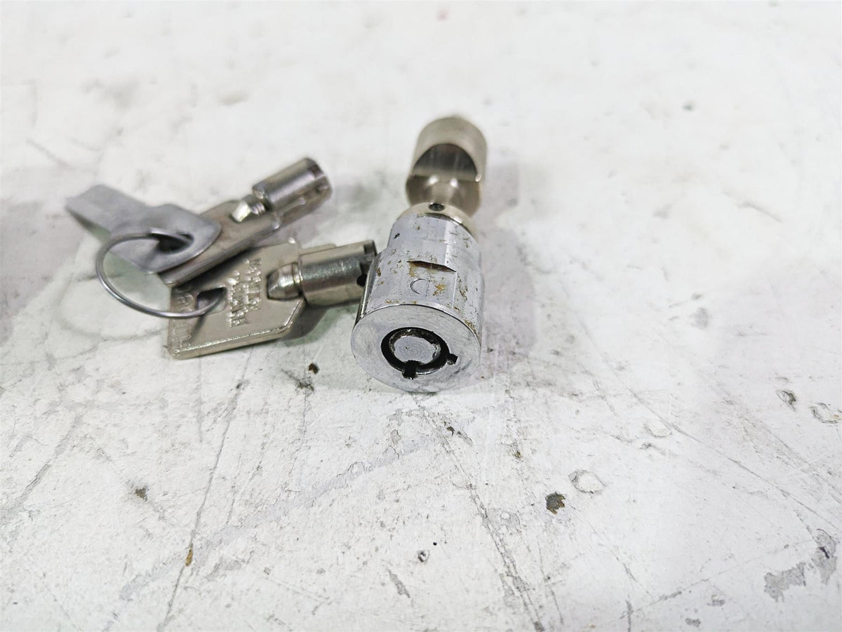 2002 Harley FLSTC Softail Heritage Ignition Switch Steering Lock 2 Keys 71313-96 {{ shop.shopifyCountryName }} - Mototech271