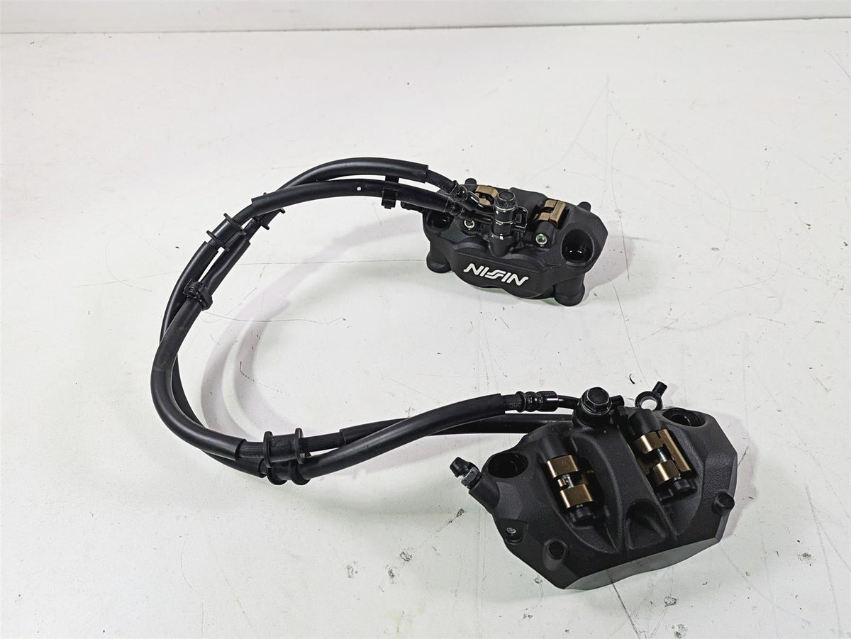 2024 Kawasaki ZX6R ZX636 Ninja Nissin Front Brake Caliper Set 40mi 43080-0111-DJ {{ shop.shopifyCountryName }} - Mototech271