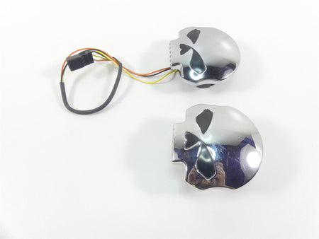 2008 Harley Softail FLSTSB Cross Bones W.G. Skull Fuel Gauge Tank Cap 75098-08A {{ shop.shopifyCountryName }} - Mototech271