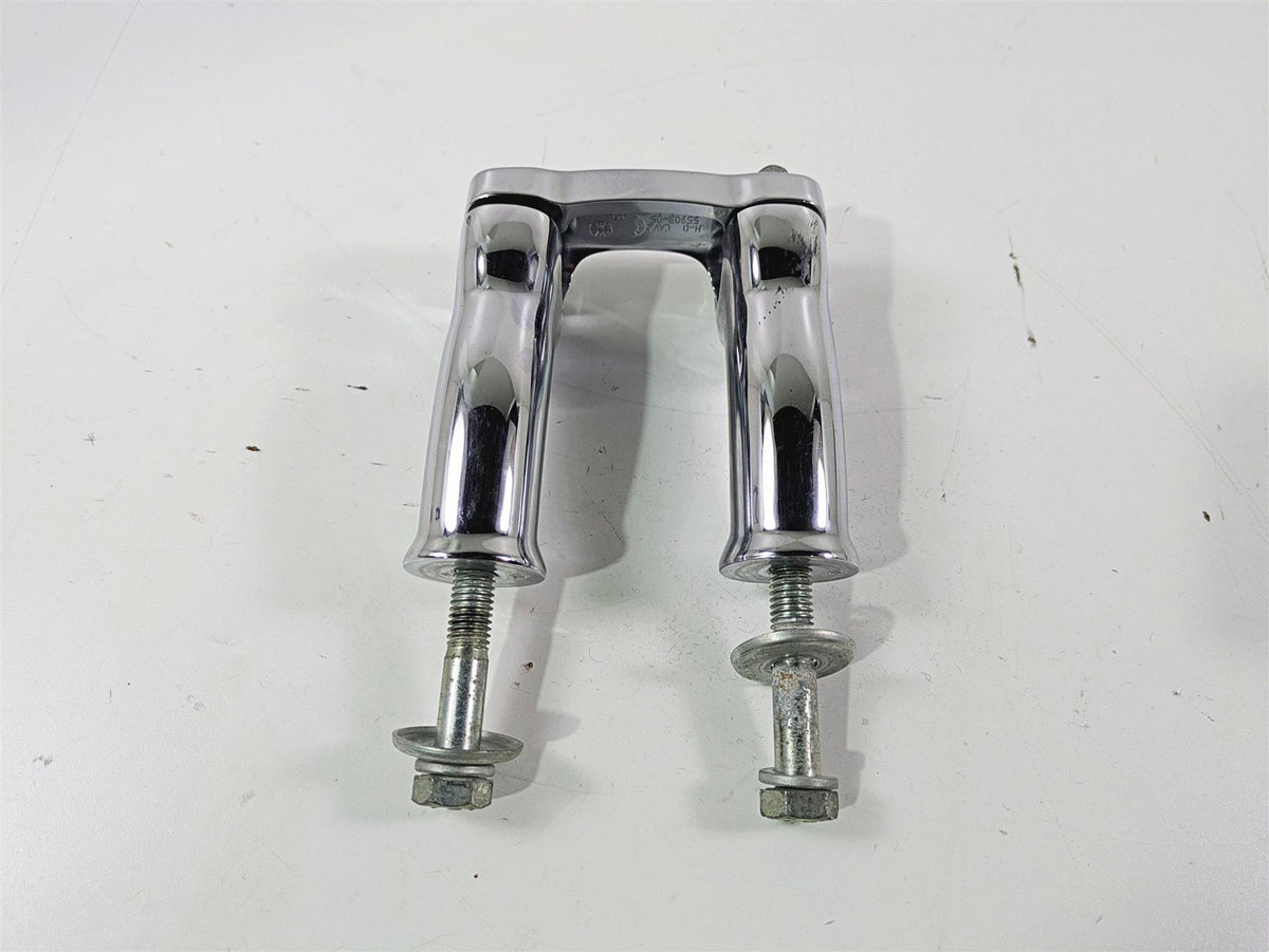2014 Harley FLS Softail Slim Handlebar Riser Clamp Set 4.5" 55903-05 55902-05 {{ shop.shopifyCountryName }} - Mototech271