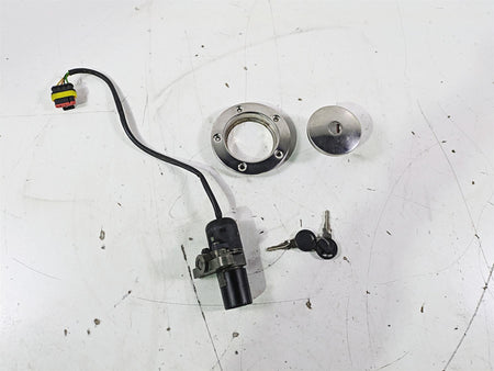 1998 Moto Guzzi California 1100 EV Ignition Switch Key Lock Cap Set GU03736801 {{ shop.shopifyCountryName }} - Mototech271