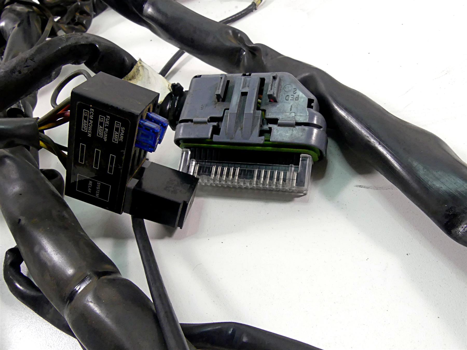 2003 Harley Touring FLHTCI E-Glide 100TH Main Wiring Harness Loom 70985-03 {{ shop.shopifyCountryName }} - Mototech271