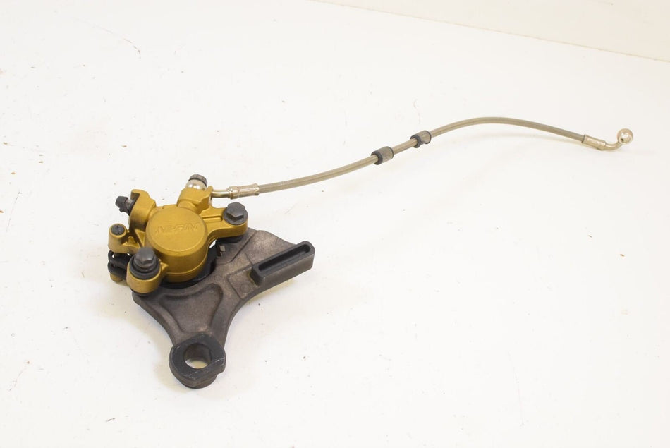 2012 Triumph Street Triple 675 R Rear NISSIN Brake Caliper Line Bracket T2307352 {{ shop.shopifyCountryName }} - Mototech271