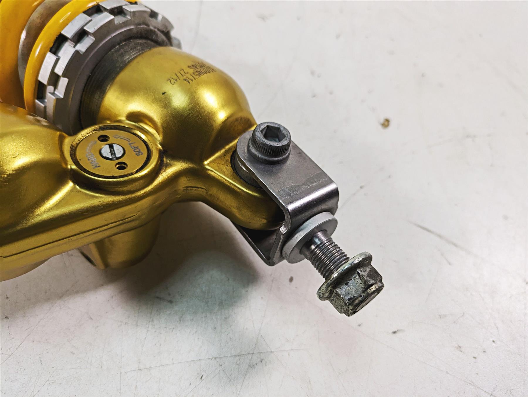 2013 MV Agusta F3 675 ERA Straight Rear Sachs Shock Damper & Linkage 8000B5714 {{ shop.shopifyCountryName }} - Mototech271