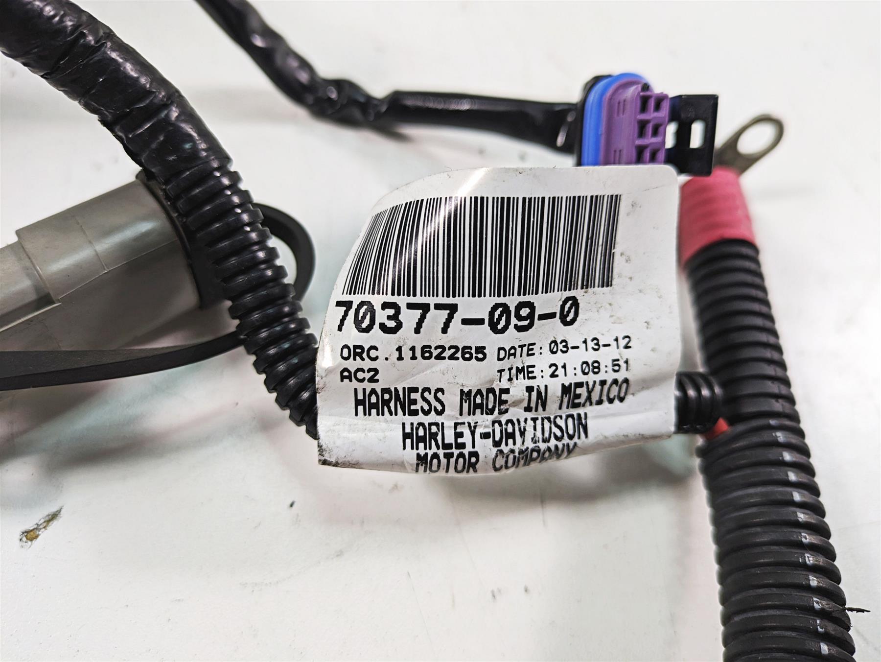 2013 Harley Touring FLHX Street Glide Main Wiring Harness Loom - No Abs 69200300 {{ shop.shopifyCountryName }} - Mototech271
