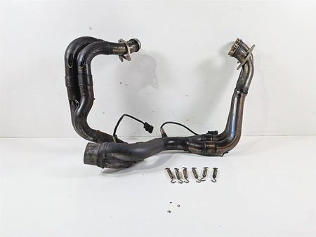 2018 Aprilia RSV4 RR Stock Exhaust Header Manifold Set 2B003106 {{ shop.shopifyCountryName }} - Mototech271