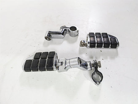 2004 Yamaha XVZ1300 Royal Star Chrome Highway Foot Peg Rest Set FOR PARTS {{ shop.shopifyCountryName }} - Mototech271