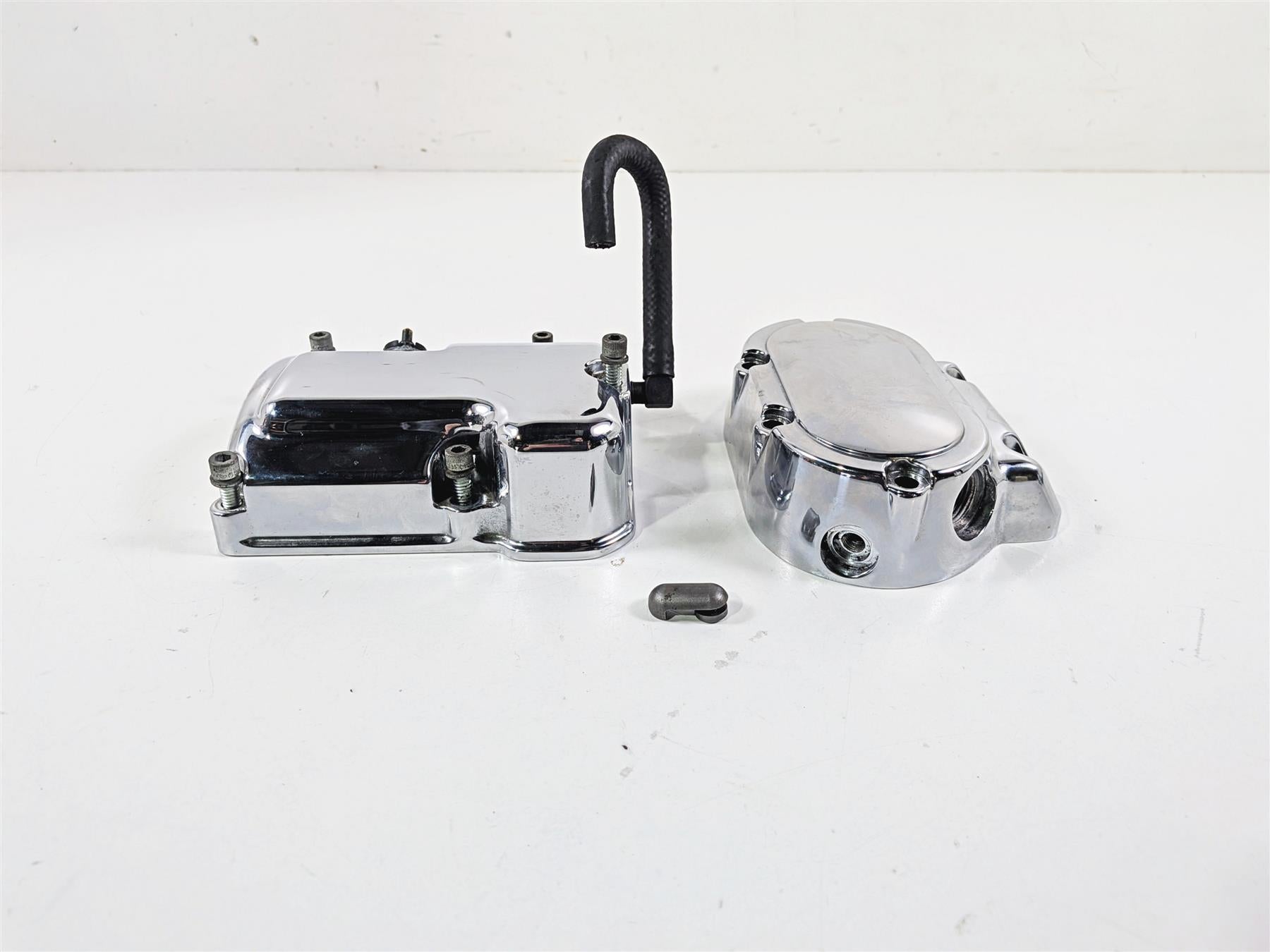 2000 Harley Touring FLHRCI Road King Transmission Chrome Cover Set 34465-98 {{ shop.shopifyCountryName }} - Mototech271