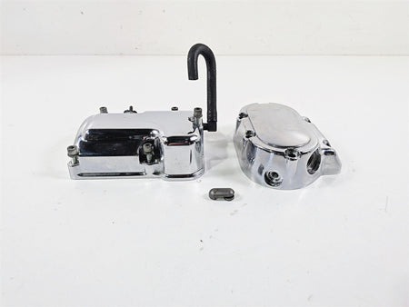 2000 Harley Touring FLHRCI Road King Transmission Chrome Cover Set 34465-98 {{ shop.shopifyCountryName }} - Mototech271