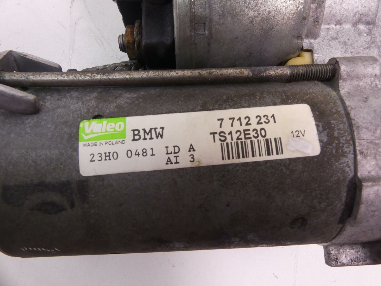 2011 BMW R1200RT K26 Valeo Engine Starter Motor & Cover 12417712231 {{ shop.shopifyCountryName }} - Mototech271