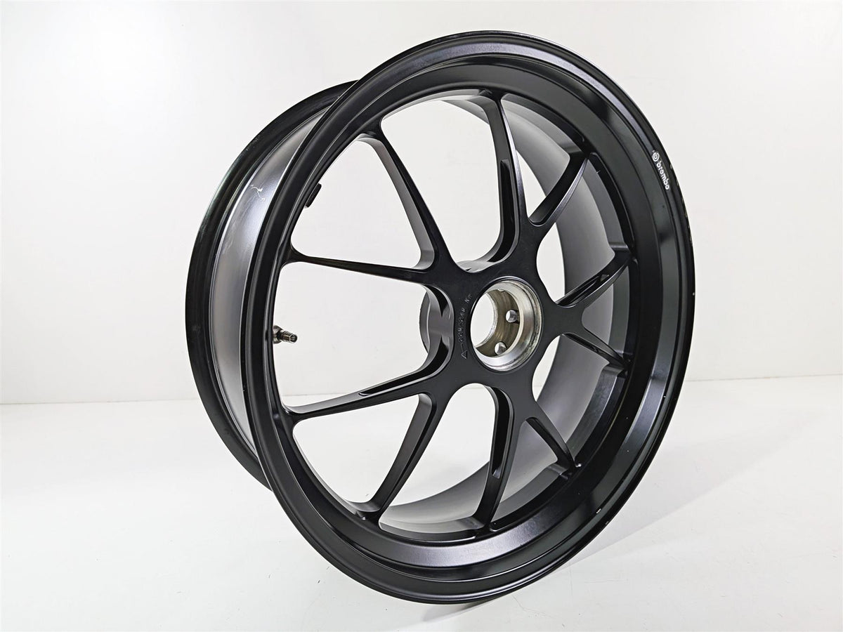 2007 Mv Agusta F4 1000R 312 Straight Rear 17x6 Brembo Forged Wheel Rim 80A0A9318-Mototech271
