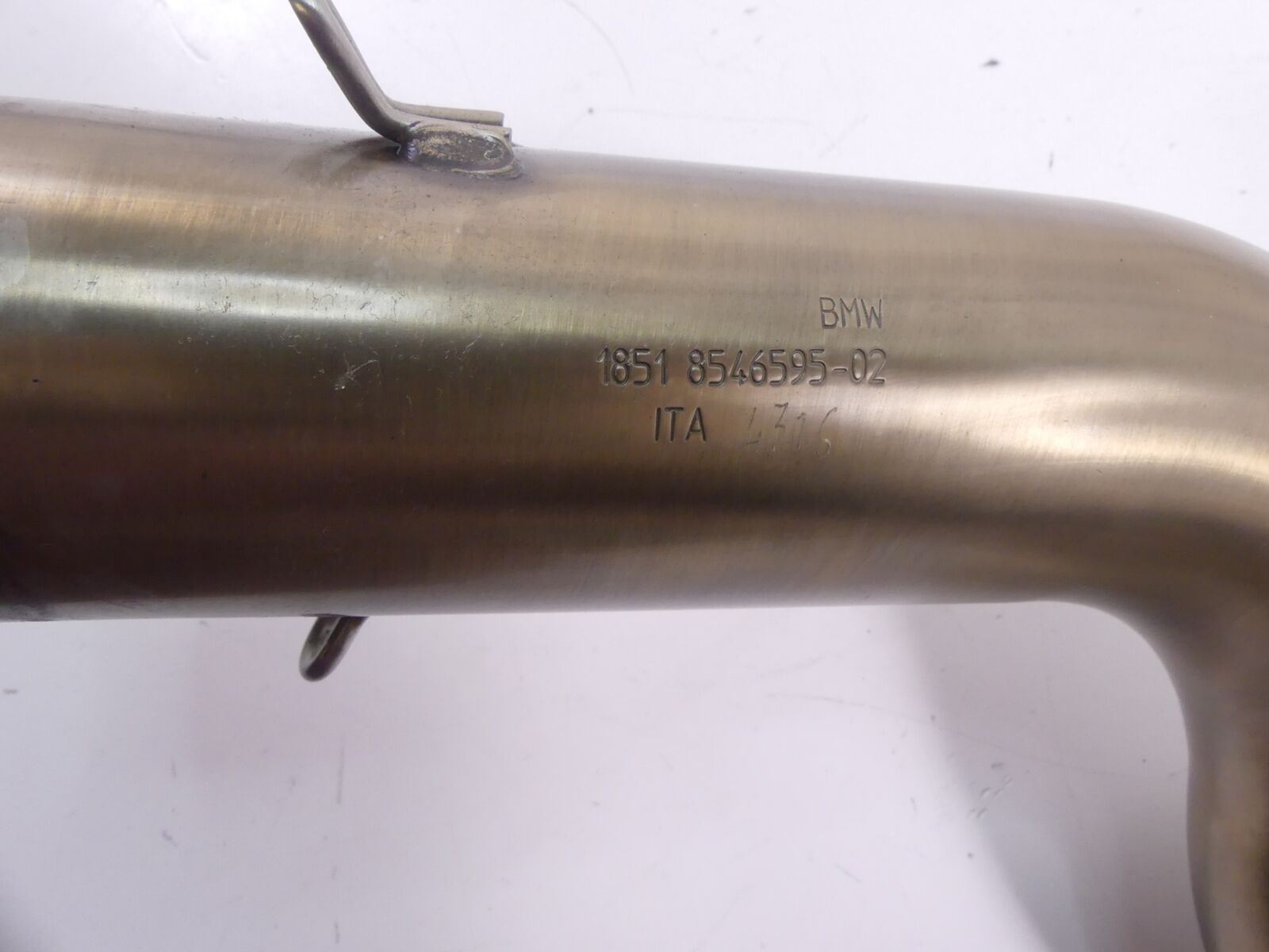 2017 BMW F800GS K72 Exhaust Header Pipe Manifold - No Dents 18518546595 {{ shop.shopifyCountryName }} - Mototech271