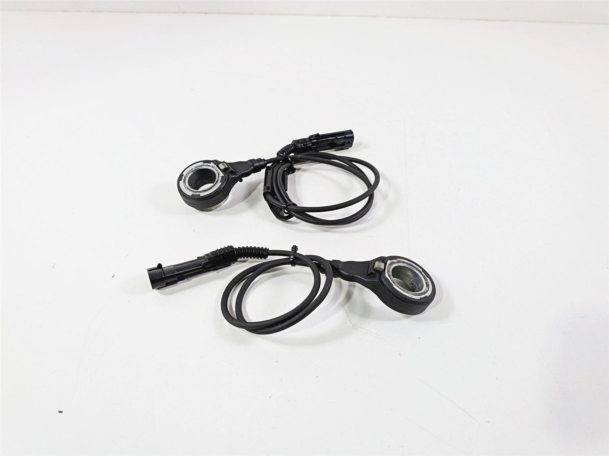 2014 Harley Touring FLHTK Electra Glide Abs Brake Wheel Speed Sensor Set 32700015-Mototech271