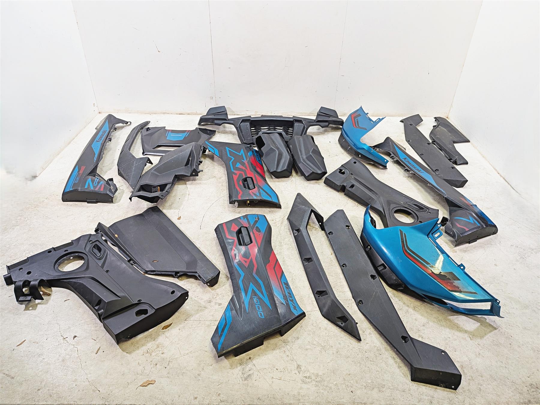 2022 Kawasaki Teryx KRX KRF 1000 SE Outer Colored Plastics Set - Read 14093-0814 {{ shop.shopifyCountryName }} - Mototech271