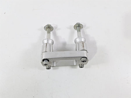 2009 Ducati Hypermotard 1100 S Handlebar Riser Holder Mounts 36010621B-Mototech271