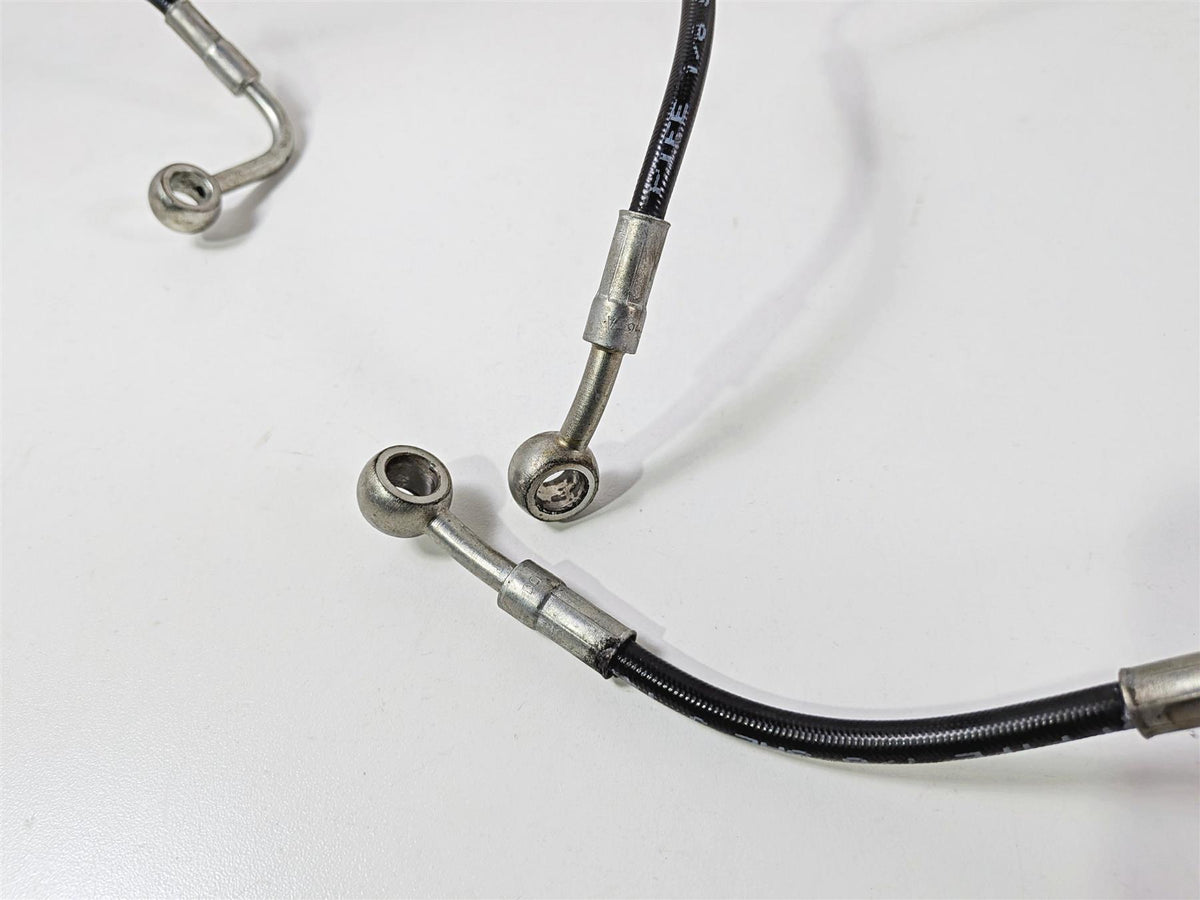 2016 Ducati Hypermotard 939 SP Front Rear Abs Brake Line Set 61810491A 61910411B-Mototech271