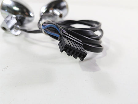2005 Harley Softail FLSTFSE CVO Fat Boy Chrome Front Blinker Turn Signal Set 68614-03-Mototech271