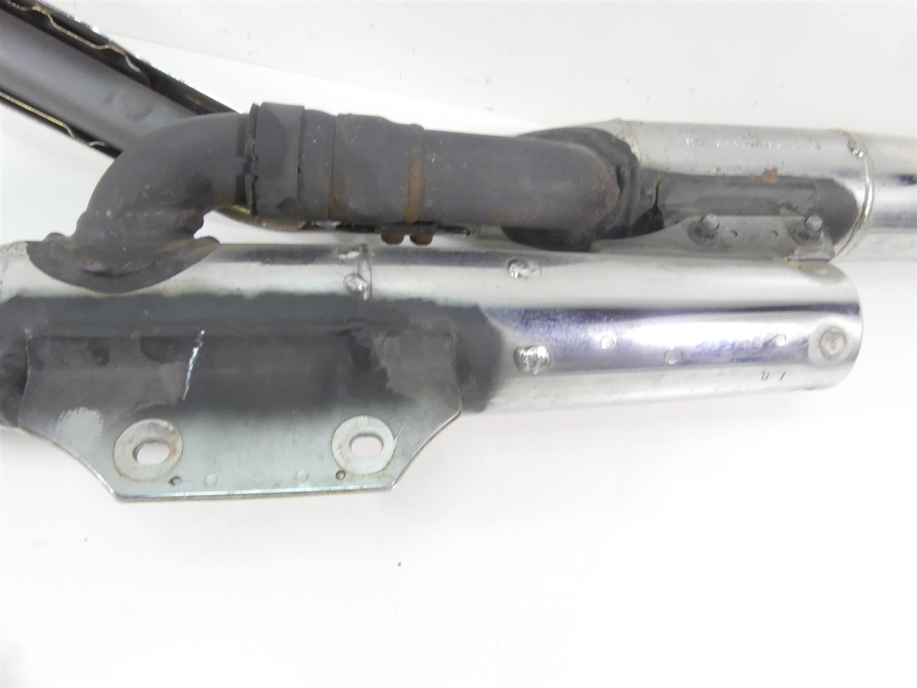 2003 Honda VT1100 C2 Shadow Sabre Oem Exhaust Header Muffler Set 18320-MAA-A01 {{ shop.shopifyCountryName }} - Mototech271