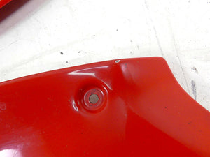 2013 Ducati Diavel Red Fuel Tank Knee Side Cover Fairing Panels Set 48023172AA | Mototech271