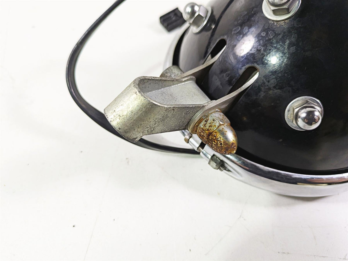2008 Harley FLSTSB Cross Bones Headlight Head Light Bucket 5-3/4 69923-08 {{ shop.shopifyCountryName }} - Mototech271