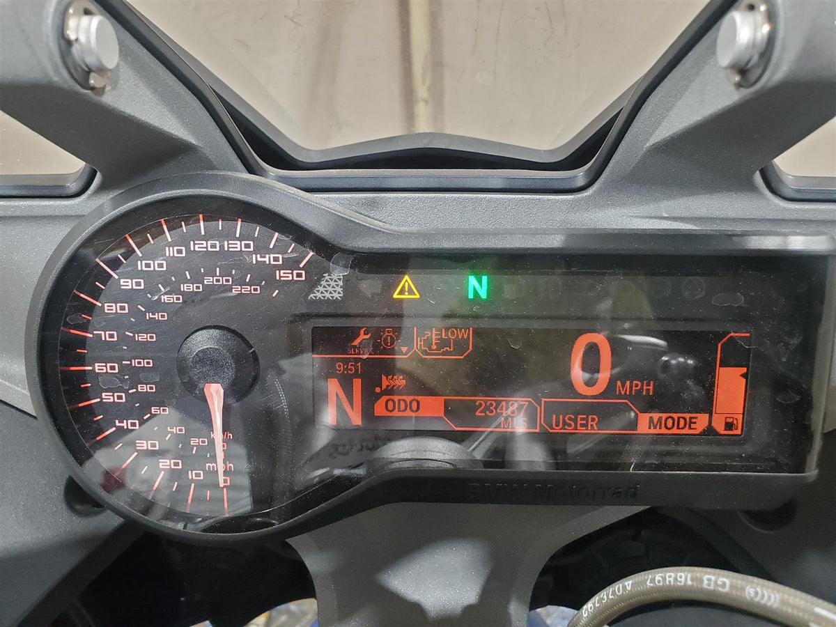2016 BMW R1200RS K54 Gauges Speedometer Instrument 23K 62118561765 {{ shop.shopifyCountryName }} - Mototech271
